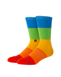 The Stance Mens Snapshot Crew Socks in Multi