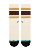 The Stance Mens Boyd Crew Socks in Dark Brown