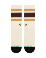 The Stance Mens Boyd Crew Socks in Dark Brown