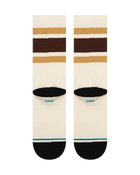 The Stance Mens Boyd Crew Socks in Dark Brown