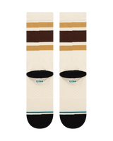 The Stance Mens Boyd Crew Socks in Dark Brown