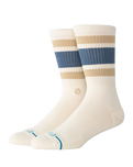 The Stance Mens Boyd Crew Socks in Ivory