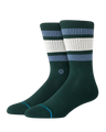 The Stance Mens Boyd Crew Socks in Pine