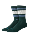 The Stance Mens Boyd Crew Socks in Pine