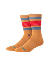 Boyd Crew Socks in Tanbrown