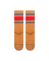 Boyd Crew Socks in Tanbrown