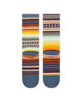 The Stance Mens Curren Crew Socks in Seablue