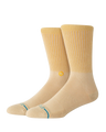 The Stance Mens Icon Pop Crew Socks in Sand