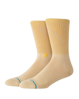 The Stance Mens Icon Pop Crew Socks in Sand