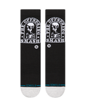 The Stance Mens Smashed Crew Socks in Black