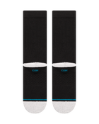 The Stance Mens Smashed Crew Socks in Black