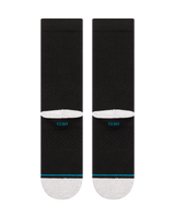 The Stance Mens Smashed Crew Socks in Black