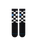 The Stance Mens Chef Check Crew Socks in Black