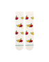 The Stance Mens Fruits Crew Socks in Canvas