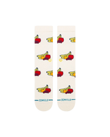 The Stance Mens Fruits Crew Socks in Canvas