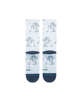 The Stance Mens Players Club Crew Socks in Green