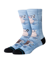 Blastoise Crew Socks in Blue