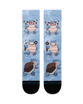 Blastoise Crew Socks in Blue