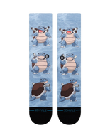 Blastoise Crew Socks in Blue