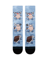 Blastoise Crew Socks in Blue