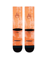 Charizard Crew Socks in Orange