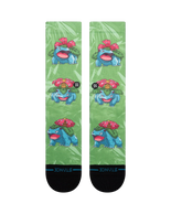Venusaur Crew Socks in Green
