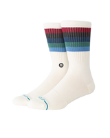 The Stance Mens Maliboo Crew Socks in Canvas