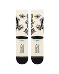 Battle Crew Socks in Cream