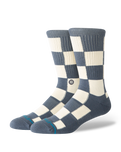 The Stance Mens Chaturanga Crew Socks in Turbulence