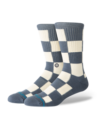 The Stance Mens Chaturanga Crew Socks in Turbulence