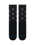 The Stance Mens Cursor Crew Socks in Black