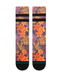 The Stance Mens Poipu Crew Socks in Orange