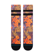 The Stance Mens Poipu Crew Socks in Orange
