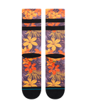 The Stance Mens Poipu Crew Socks in Orange
