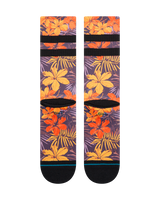 The Stance Mens Poipu Crew Socks in Orange