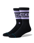 The Stance Mens Boyd Crew Socks in Purple