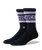 The Stance Mens Boyd Crew Socks in Purple