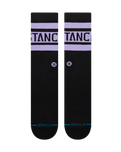 The Stance Mens Boyd Crew Socks in Purple