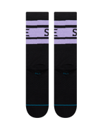 The Stance Mens Boyd Crew Socks in Purple