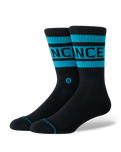 The Stance Mens Boyd Crew Socks in Teal