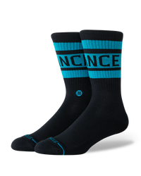 The Stance Mens Boyd Crew Socks in Teal