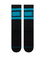 The Stance Mens Boyd Crew Socks in Teal