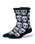 The Stance Mens Static Skull Crew Socks in Black
