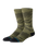 The Stance Mens Camoblend Crew Socks in Dark Green