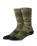 The Stance Mens Camoblend Crew Socks in Dark Green