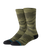 The Stance Mens Camoblend Crew Socks in Dark Green