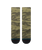 The Stance Mens Camoblend Crew Socks in Dark Green