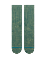 The Stance Mens Signature Wash Crew Socks in Teal
