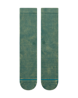 The Stance Mens Signature Wash Crew Socks in Teal