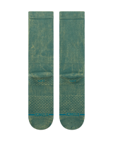 The Stance Mens Signature Wash Crew Socks in Teal